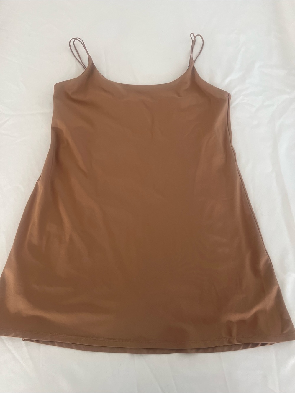 Abercrombie traveler dress in tan